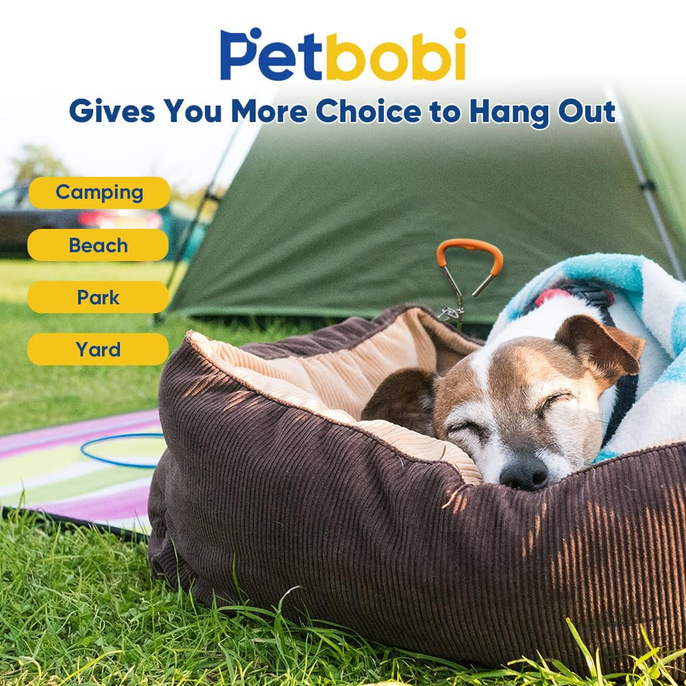 Ressort amortisseur Petbobi 5 pouces attaché au câble pour absorber les à‑coups