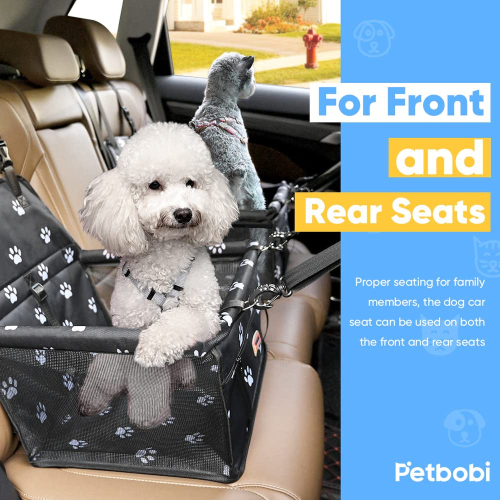 Petbobi comparaison taille montrant adaptation pour chiens jusqu'à 15 lb