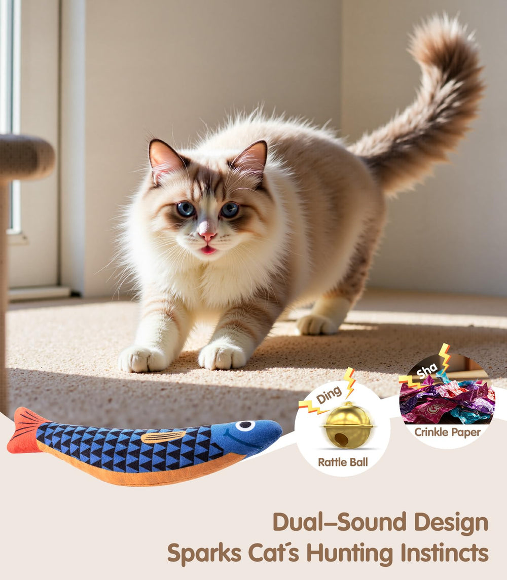 PetBusy chat jouant activement stimule exercice et curiosité