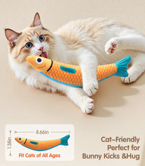 PetBusy comparaison taille poisson pour chatons et adultes