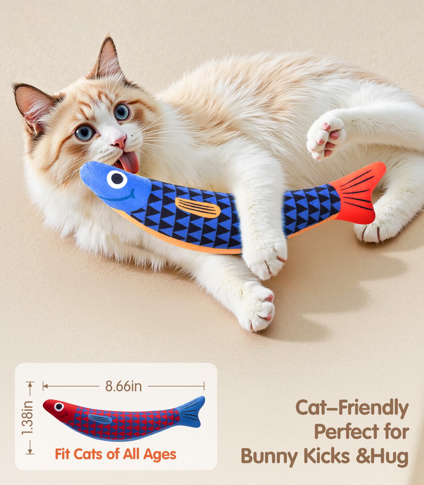 PetBusy jouet en action avec chat en train de mordre et sauter pour activité