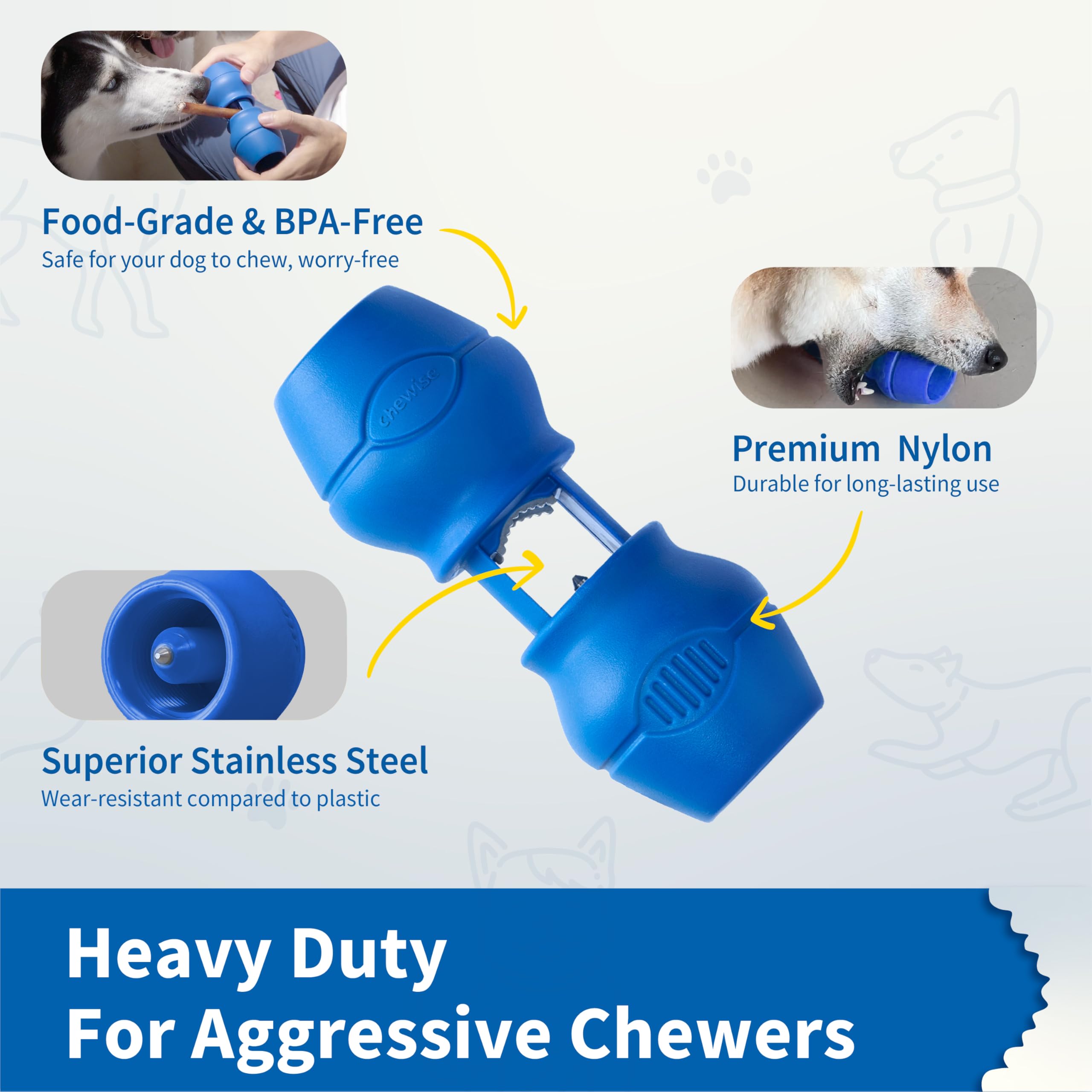 PetClan Chewise démonstration insertion bully stick pour une fixation rapide