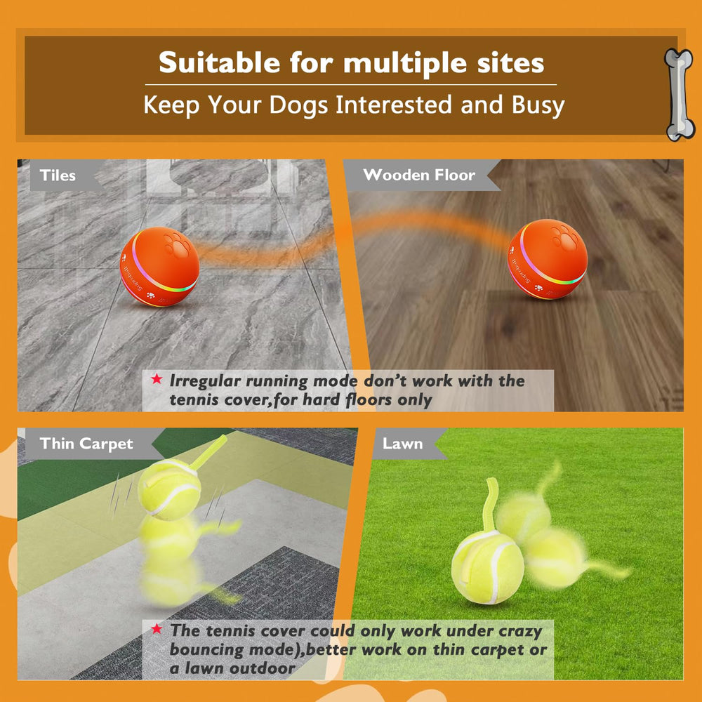 PetDroid: détail de la housse tennis protégeant et réduisant le bruit
