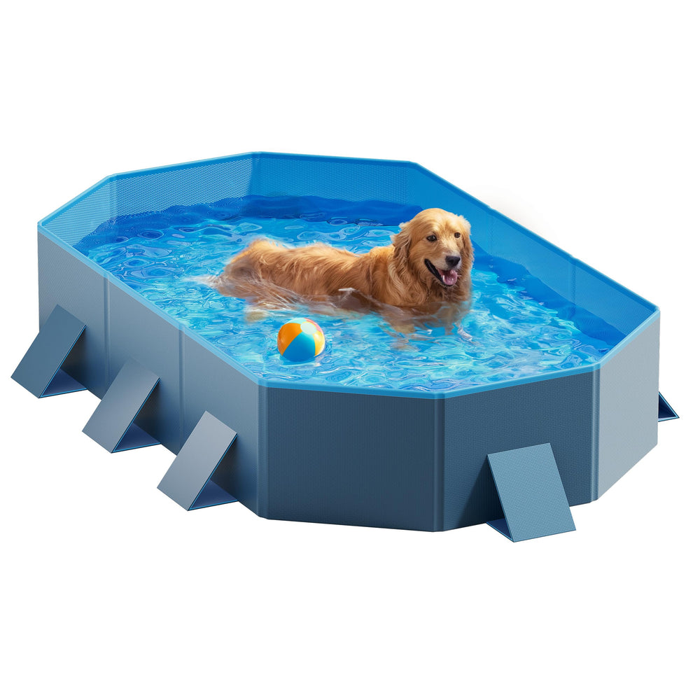 Piscine Peteast vue de face montrant l’espace de baignade confortable