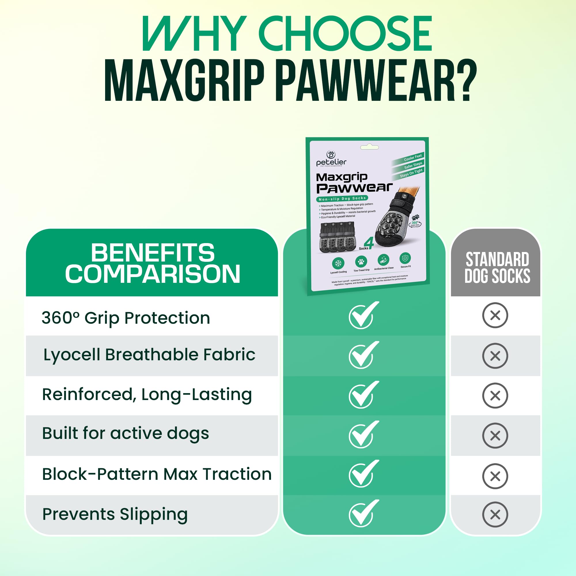 petelier MaxGrip comparaison de taille avec une main pour choix précis