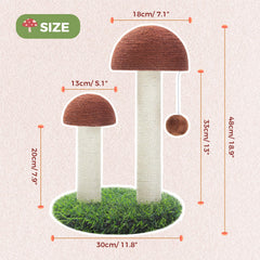PETEPELA gros plan sisal tressé durable pour griffes