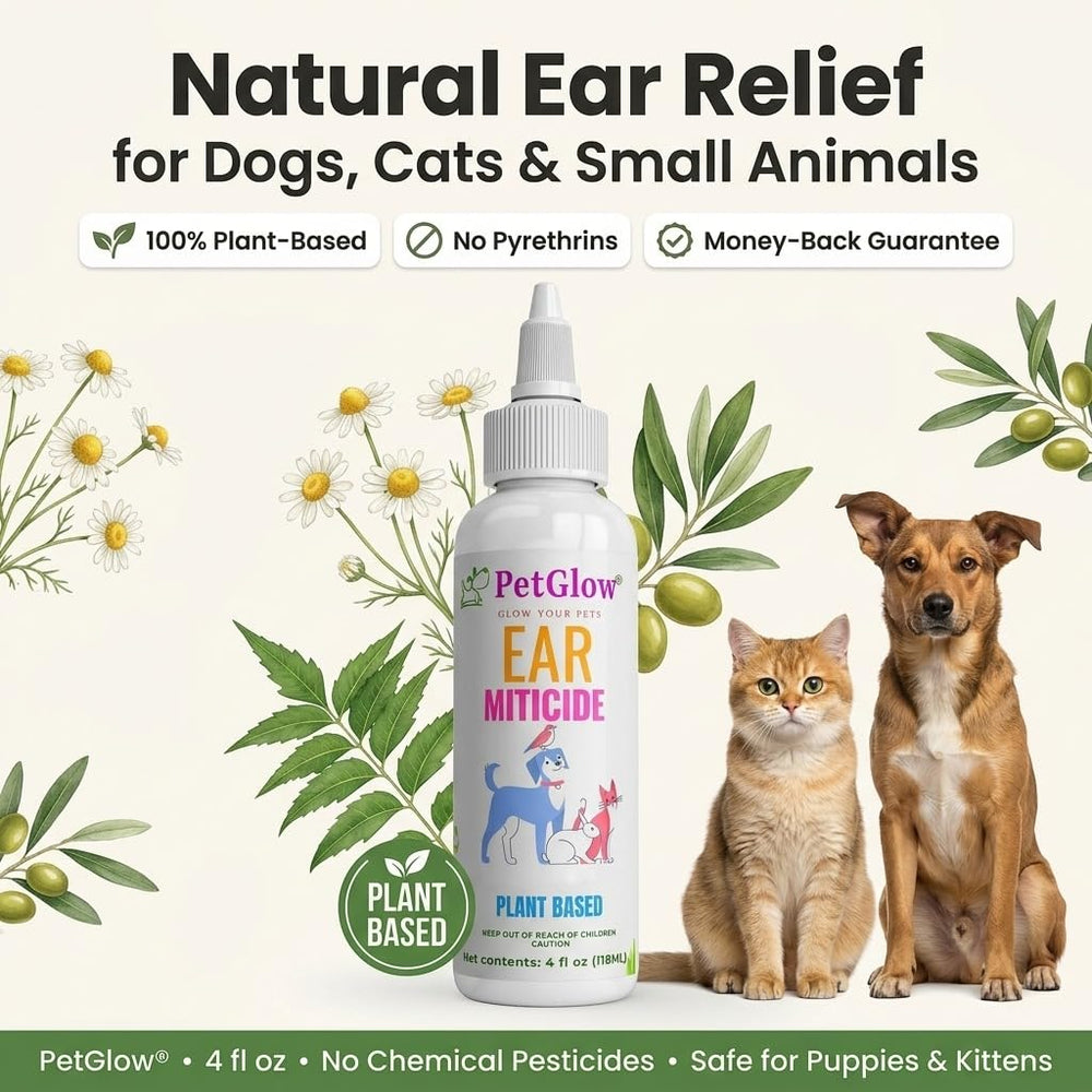 Petglow flacon gouttes gros plan sur l'embout pour un dosage précis et sûr