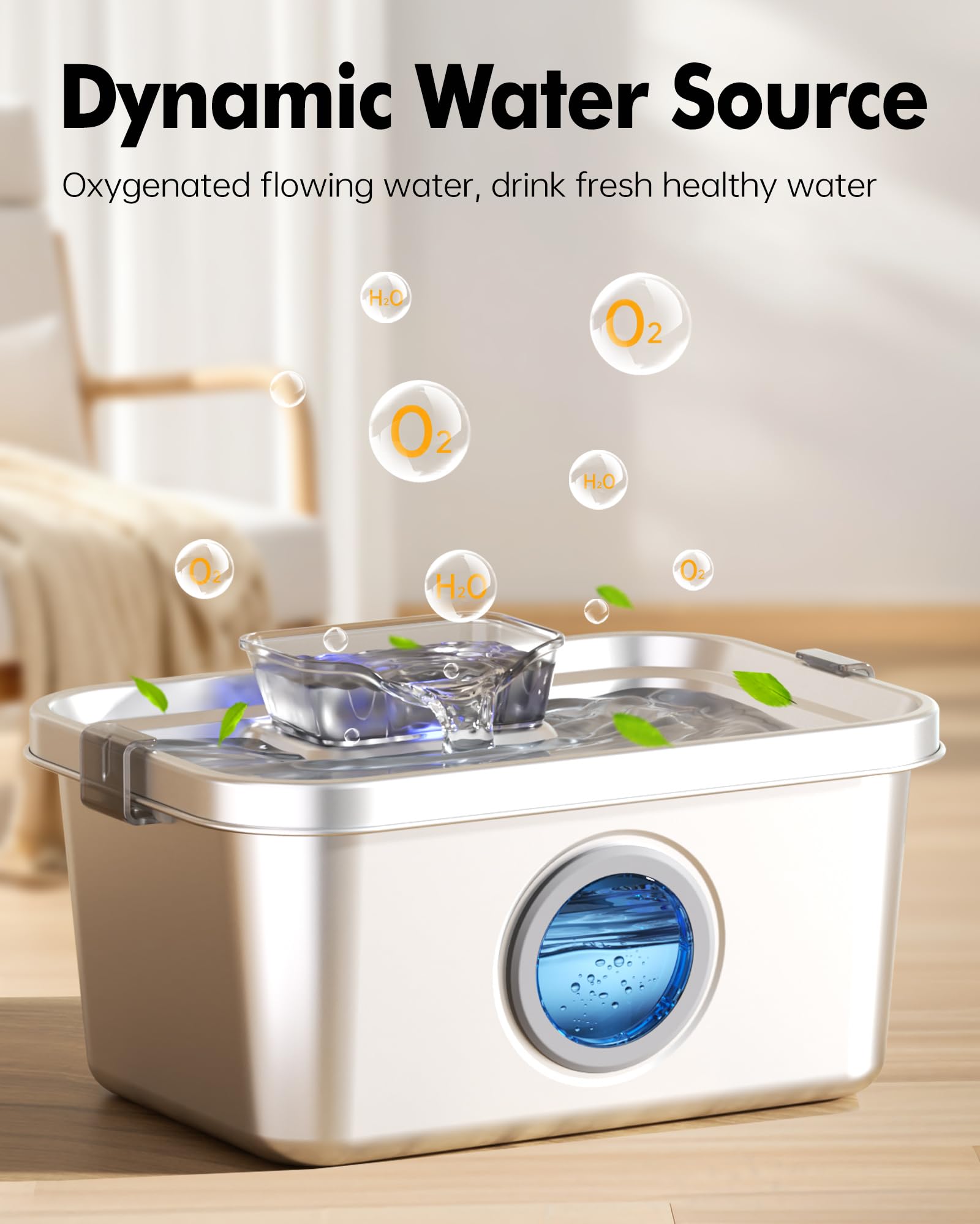PETHIND grande zone de boisson 12 pouces confortable pour grands chiens