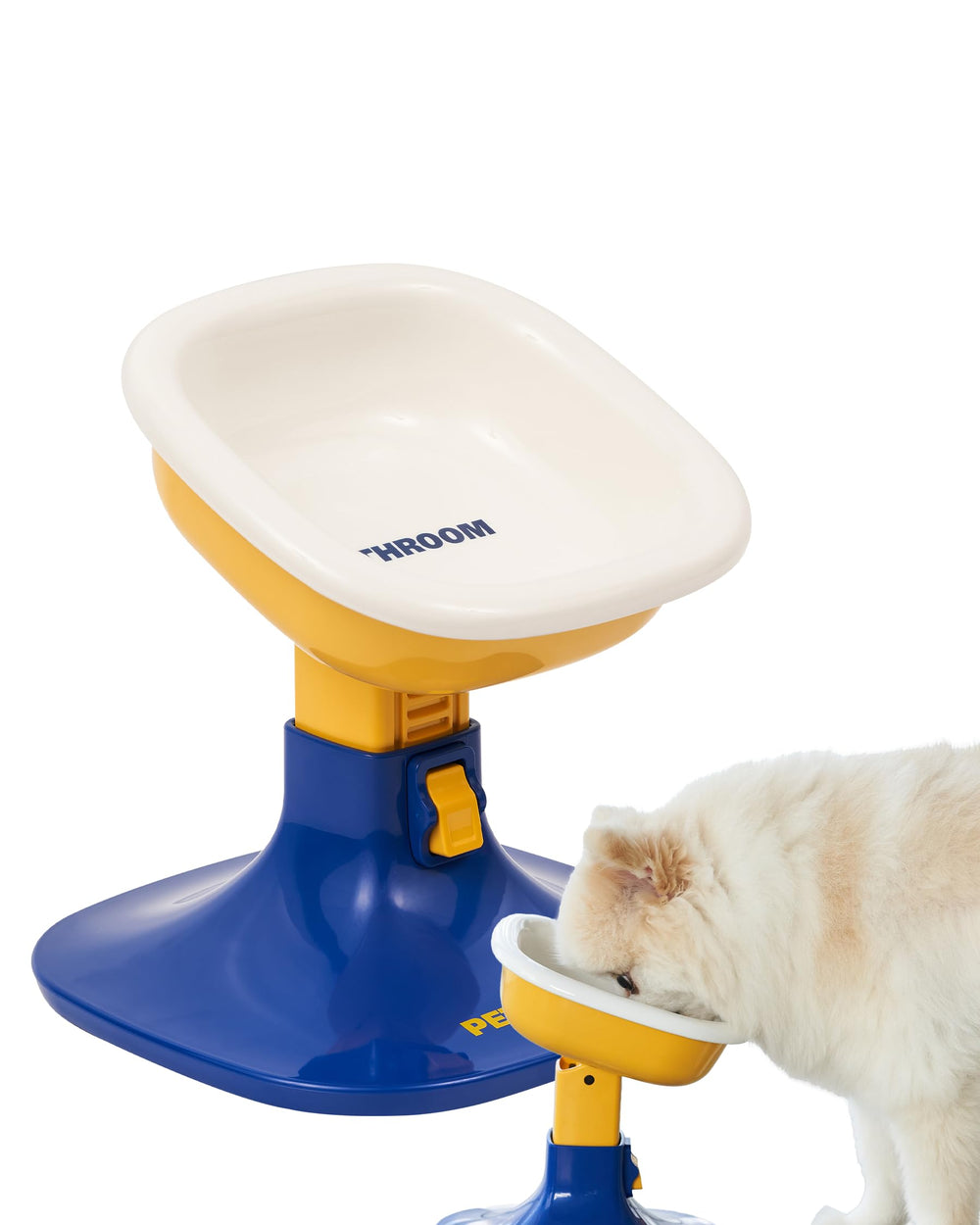 PETHROOM support face avant présentant l'ensemble stable et coloré