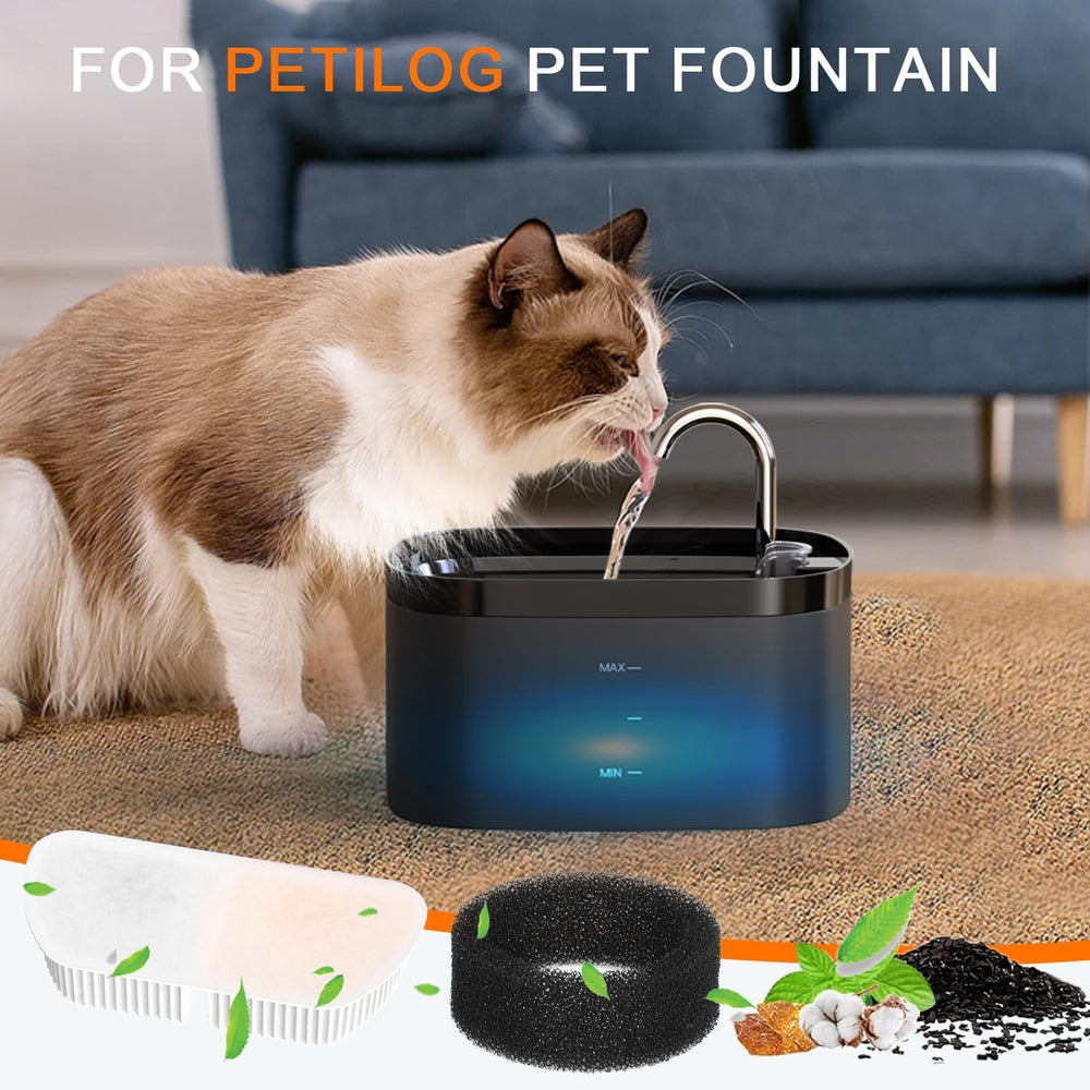 Gros plan sur une cartouche Petilog montrant le charbon actif, filtration efficace