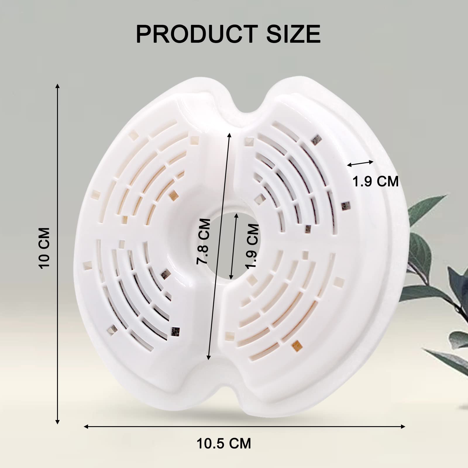 Petilog coupe transversale exposant les quatre couches de filtration, efficacité
