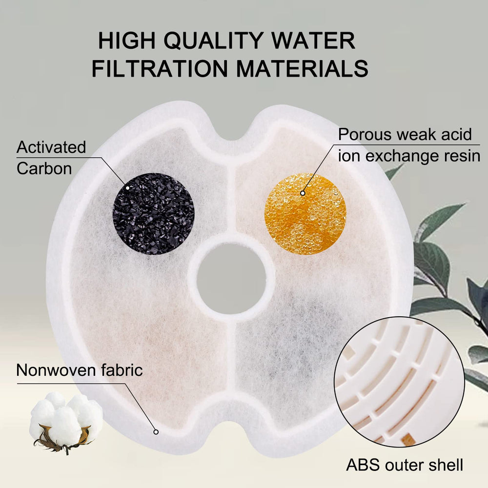 Petilog filtre installé dans fontaine illustrant l'ajustement et le flux propre