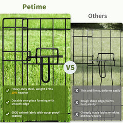 PETIME parc en utilisation avec chiot, espace sûr pour jeu