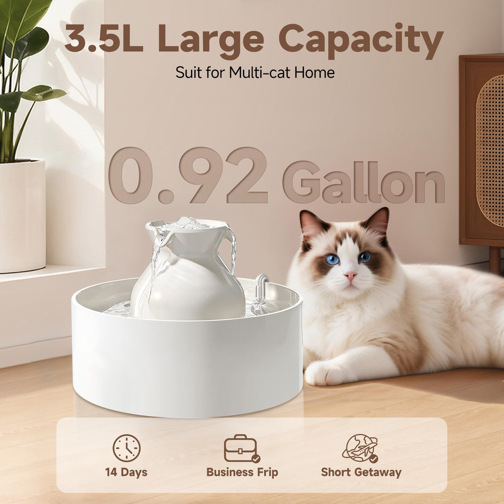 PETIMI vue de dessus montrant la capacité 3 L et le flux central