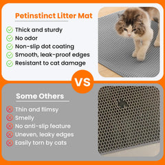Petinstinct couche inférieure imperméable protège le plancher