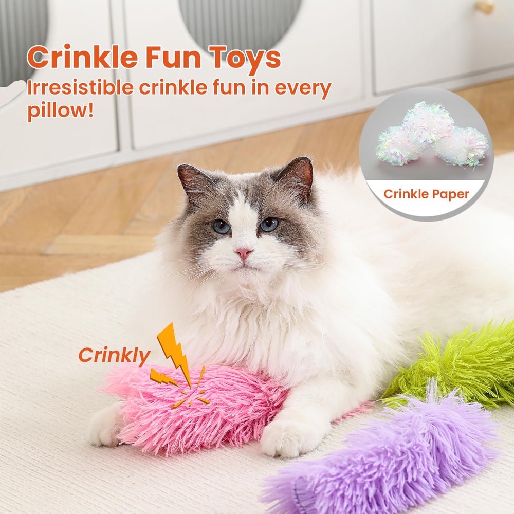 Petinstinct étiquette indiquant herbe à chat bio pour confiance et pureté