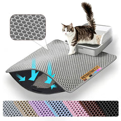 Petinstinct tapis devant bac retenue de litière et sol propre
