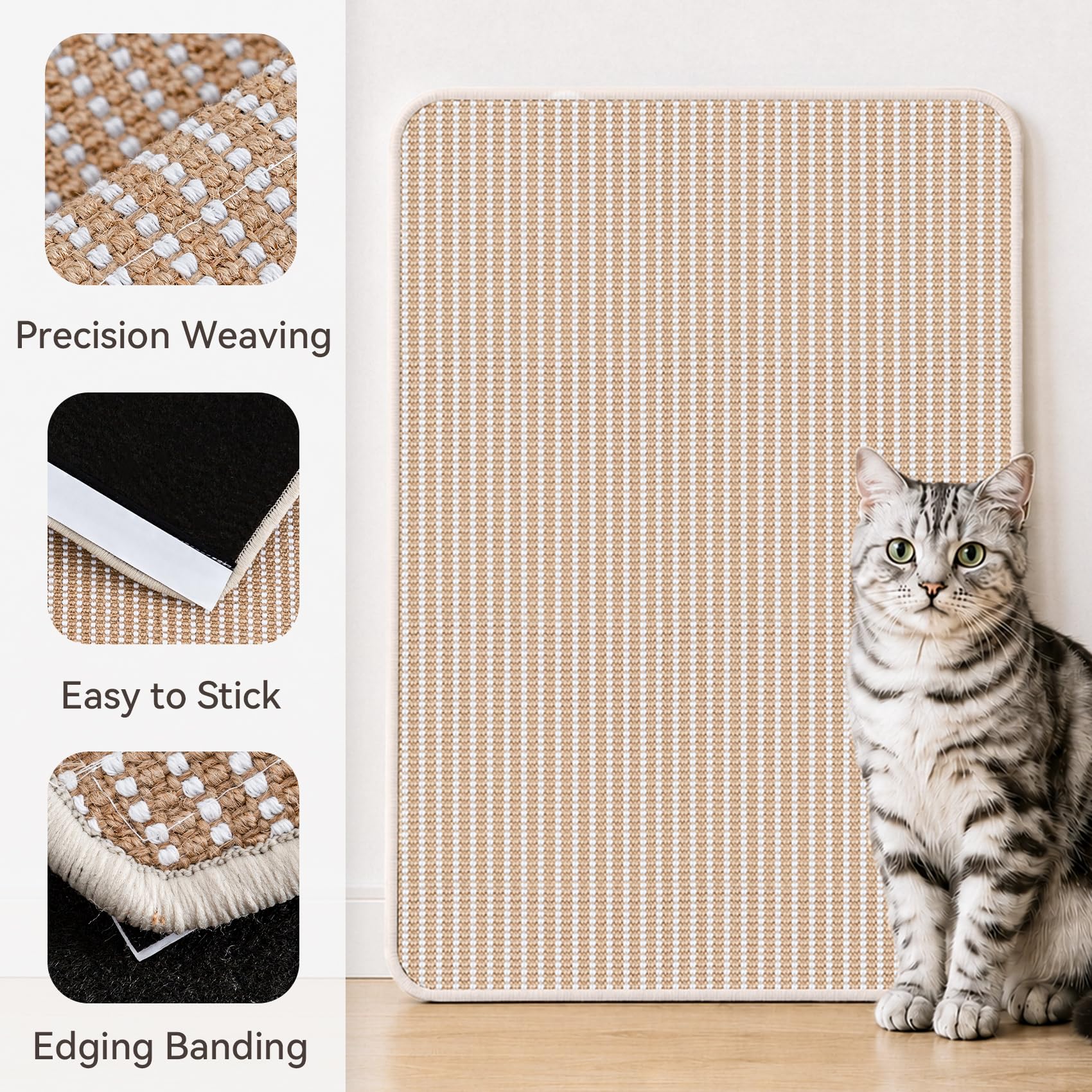 Petinstinct dos avec bandes auto-agrippantes installation simple