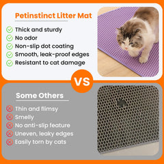 Petinstinct couche inférieure étanche empêche fuites et déversements