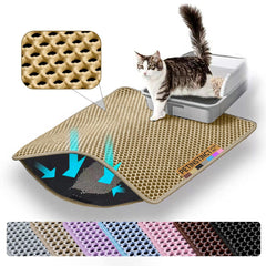 Petinstinct tapis face avant montrant protection du sol