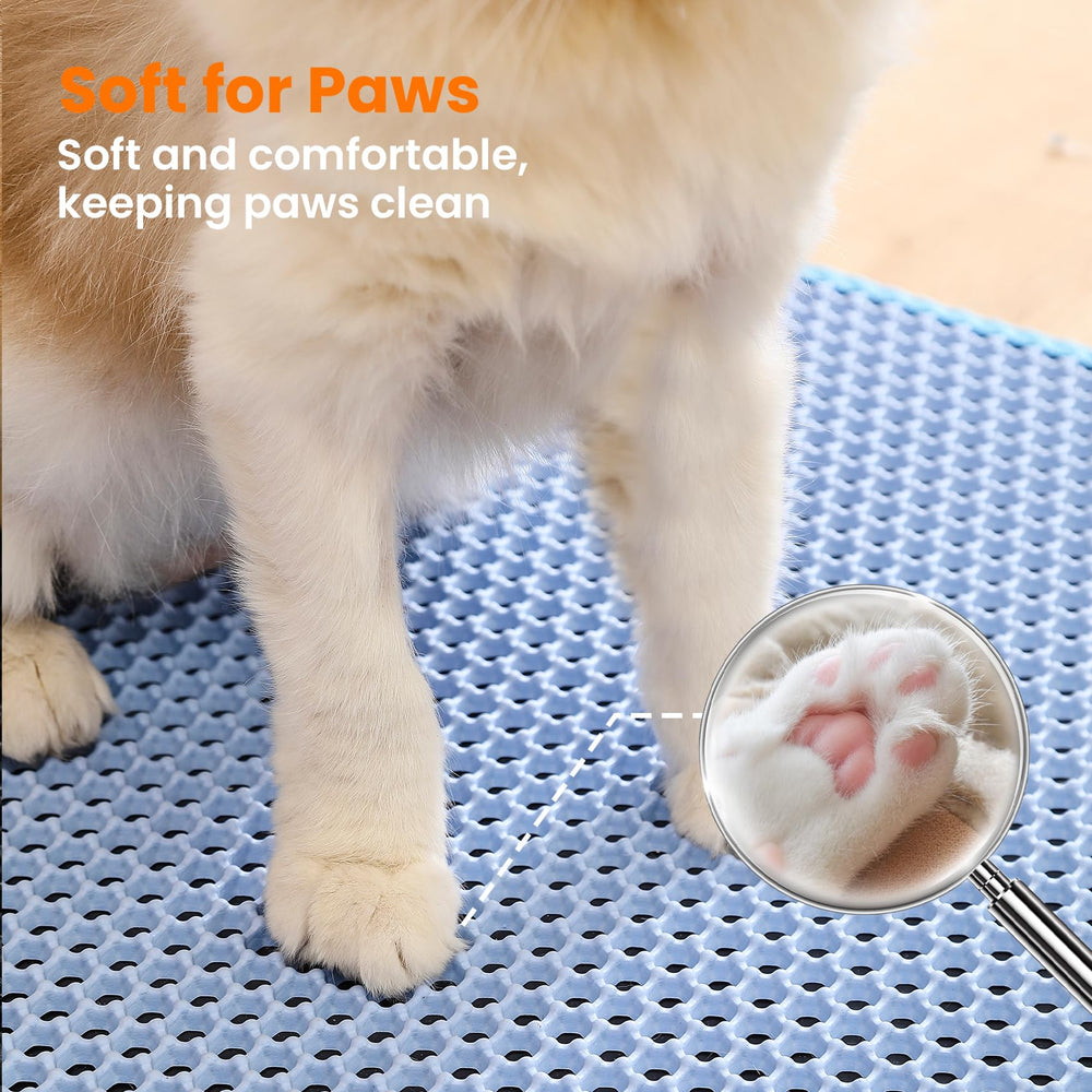 Petinstinct tapis sous jet d'eau nettoyage rapide hygiénique