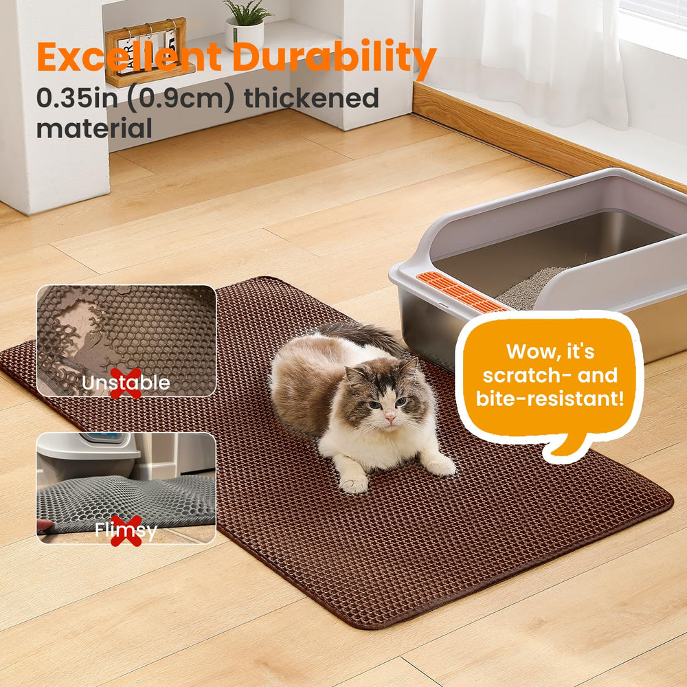 Petinstinct tapis plié pour rangement compact et transport facile