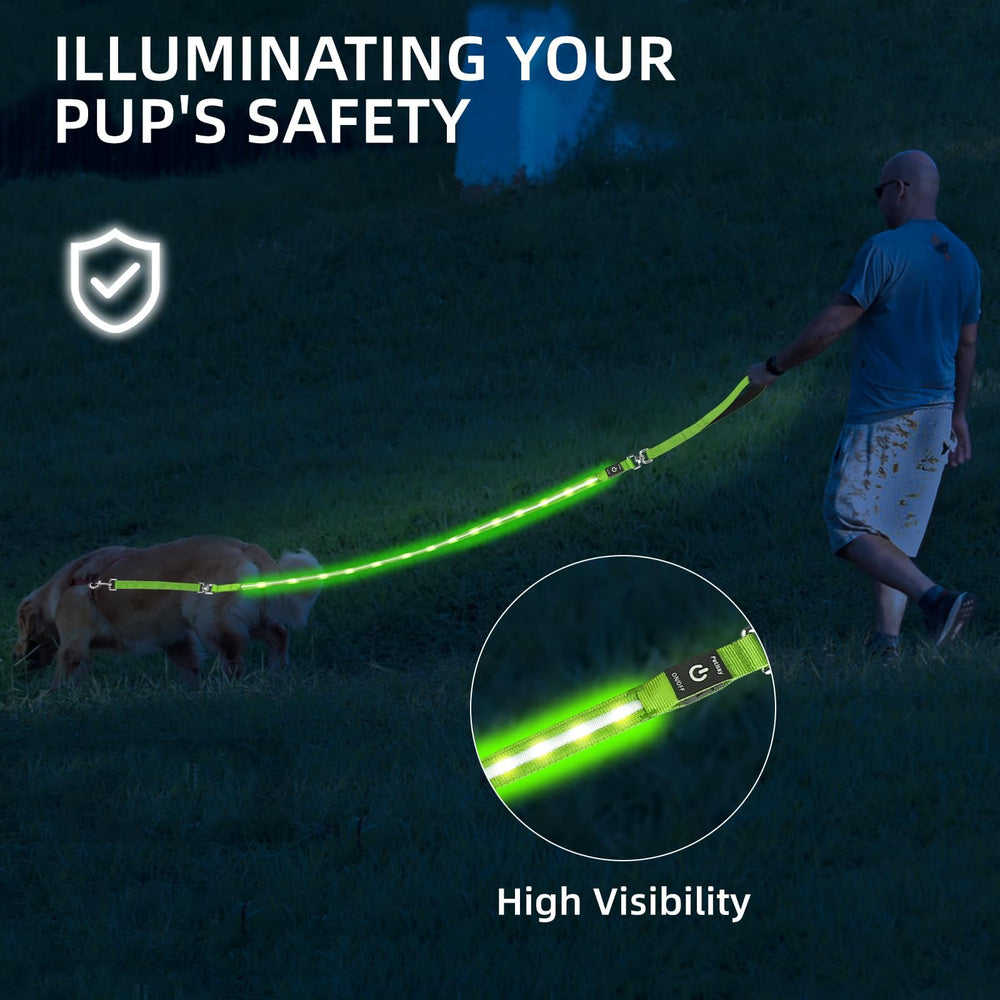 PetIsay détail bande LED intégrée utile pour visibilité nocturne