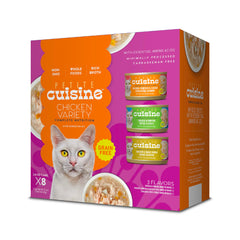 PETITE CUISINE emballage frontal montrant poulet et variété