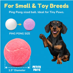 Petite Paws détail du noyau en caoutchouc offrant durabilité et sécurité