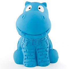 petizer hippo comparaison d’échelle avec main montrant taille et robustesse