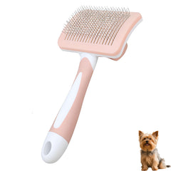PetJoyHaven brosse face avant montrant tête compacte et confort