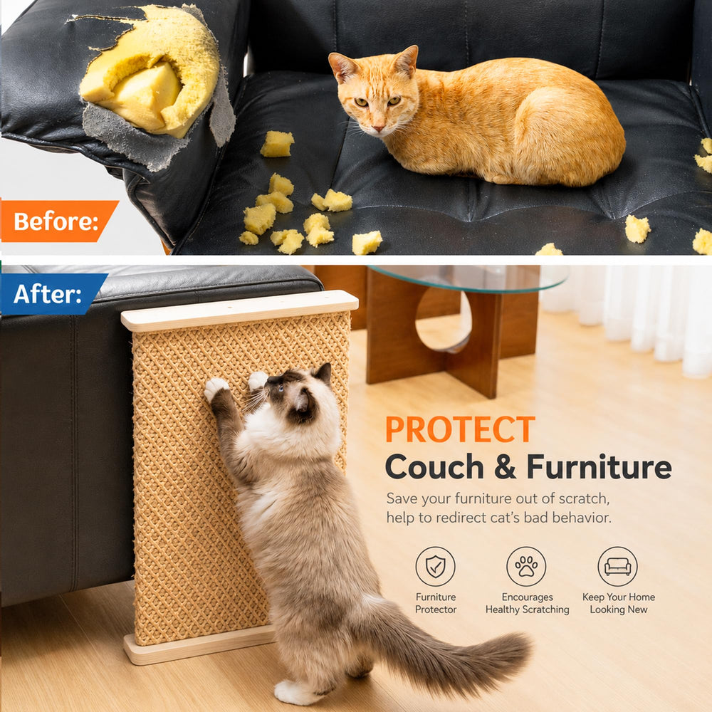 PETKARAY chat utilisation en action, détourne efficacement des tissus du canapé