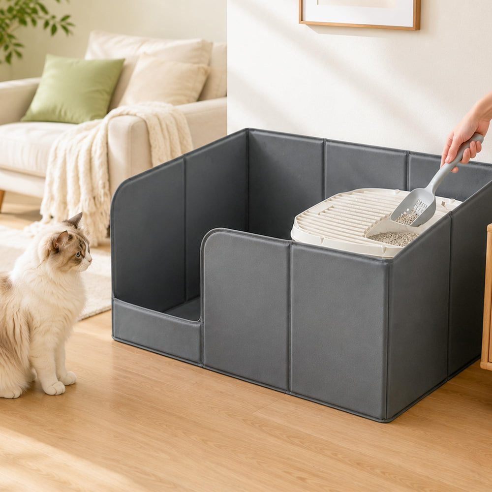 PETKARAY comparaison d’échelle avec un chat montrant espace confortable