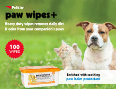 Petkin zoom sur la texture de la lingette pour nettoyage efficace