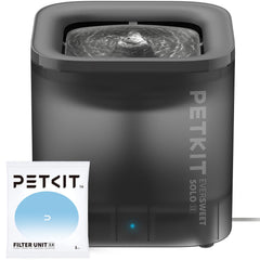 PETKIT fontaine face avant montrant design compact et bénéfice esthétique