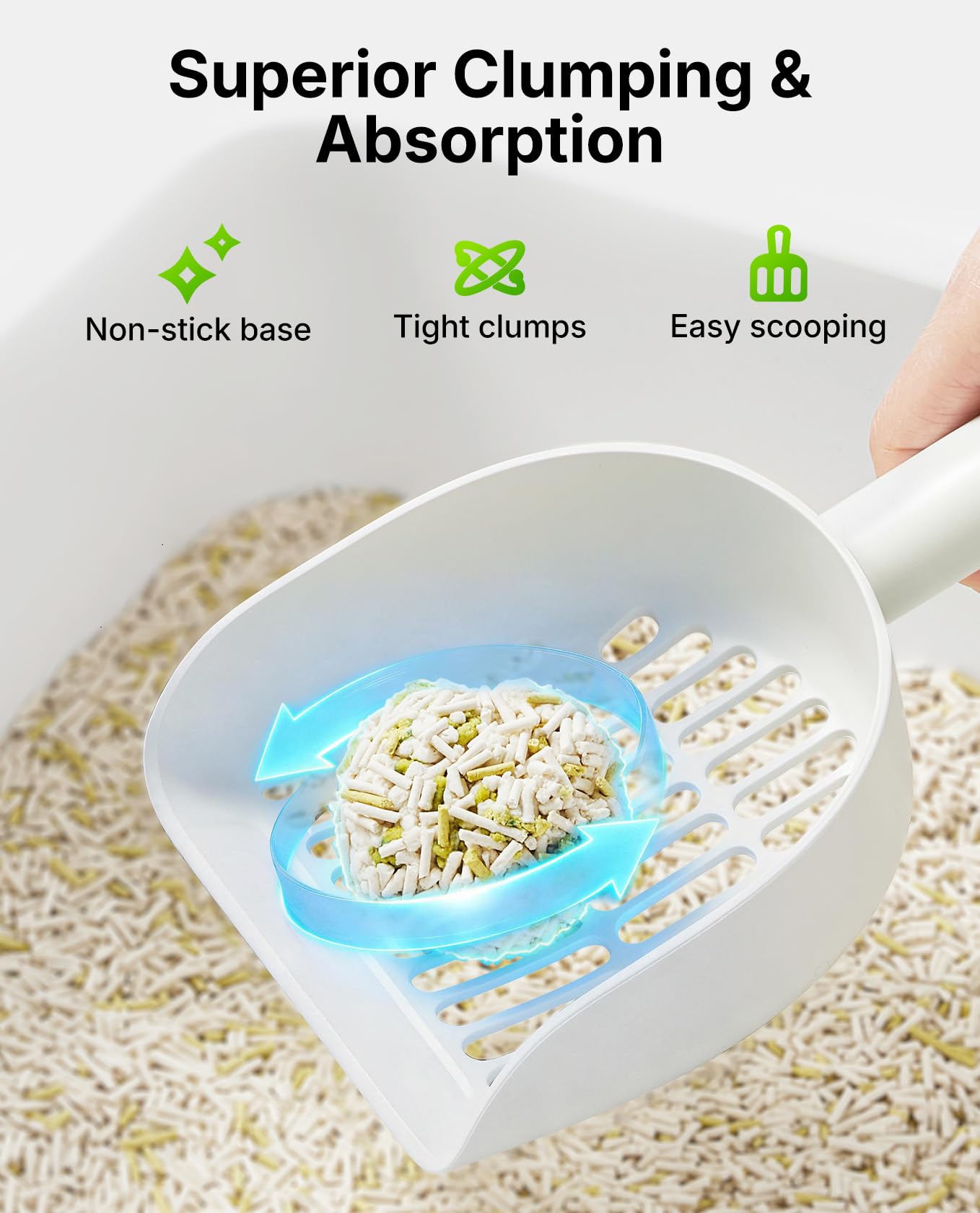 PETKIT granulés indicateurs pH montrant changement de couleur
