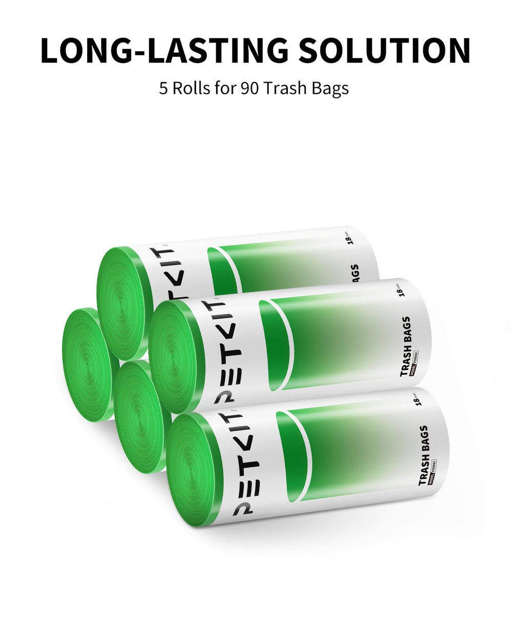 PETKIT sac à côté d'une règle pour comparaison de taille, vérification d'ajustement