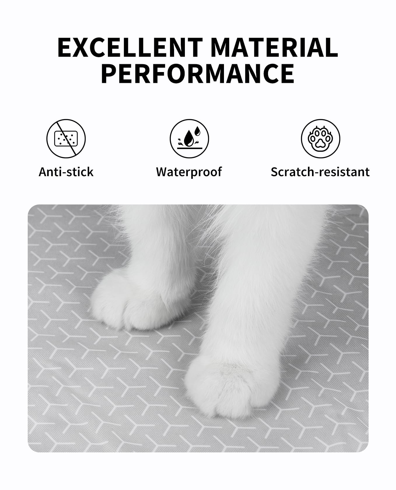PETKIT tapis installé dans PuraMax 2 réduisant les fuites visibles