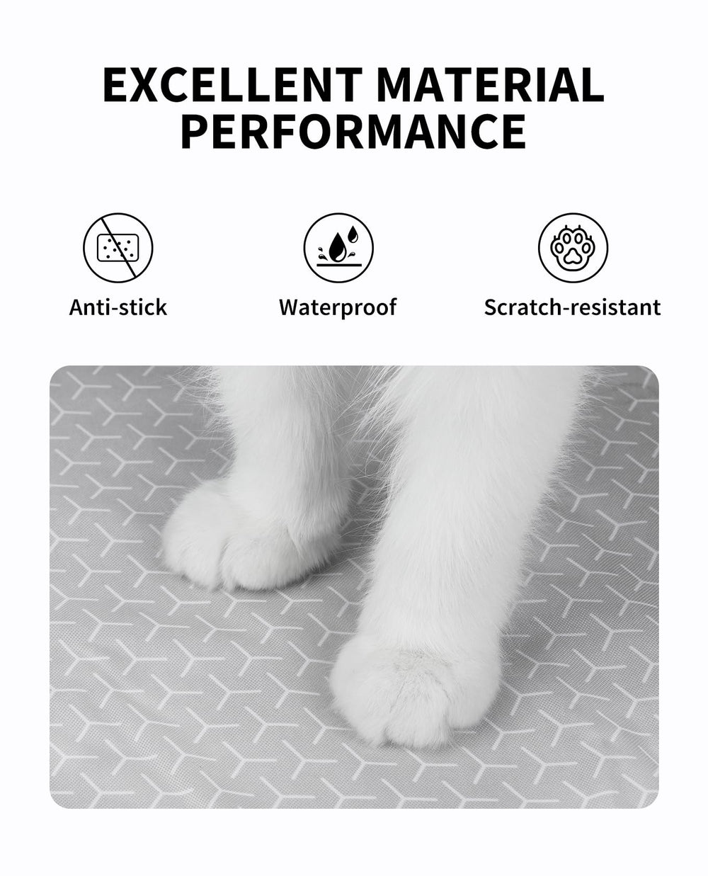 PETKIT tapis installé dans PuraMax 2 réduisant les fuites visibles