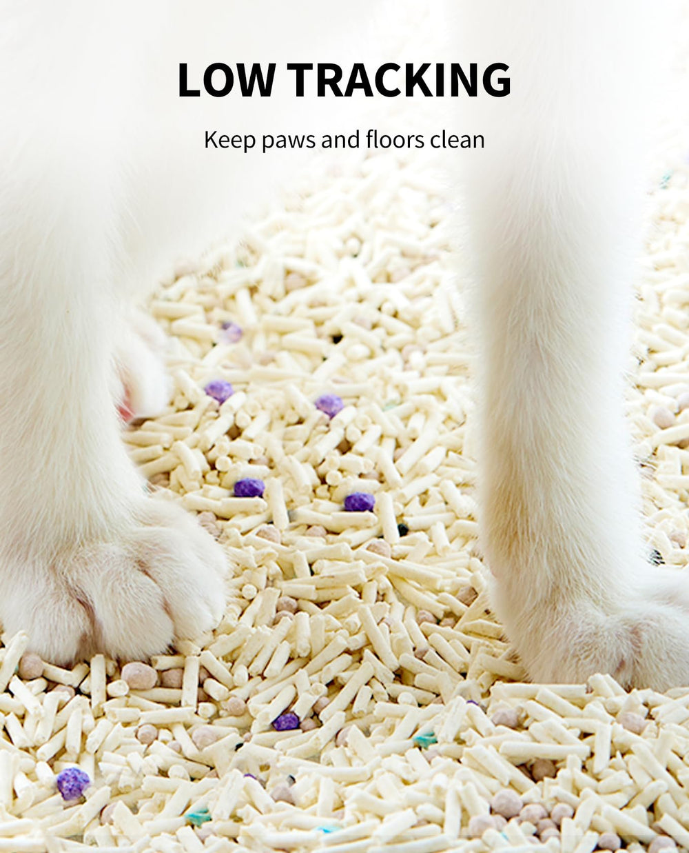 PETKIT texture tofu détaillée bénéfice biodégradable doux
