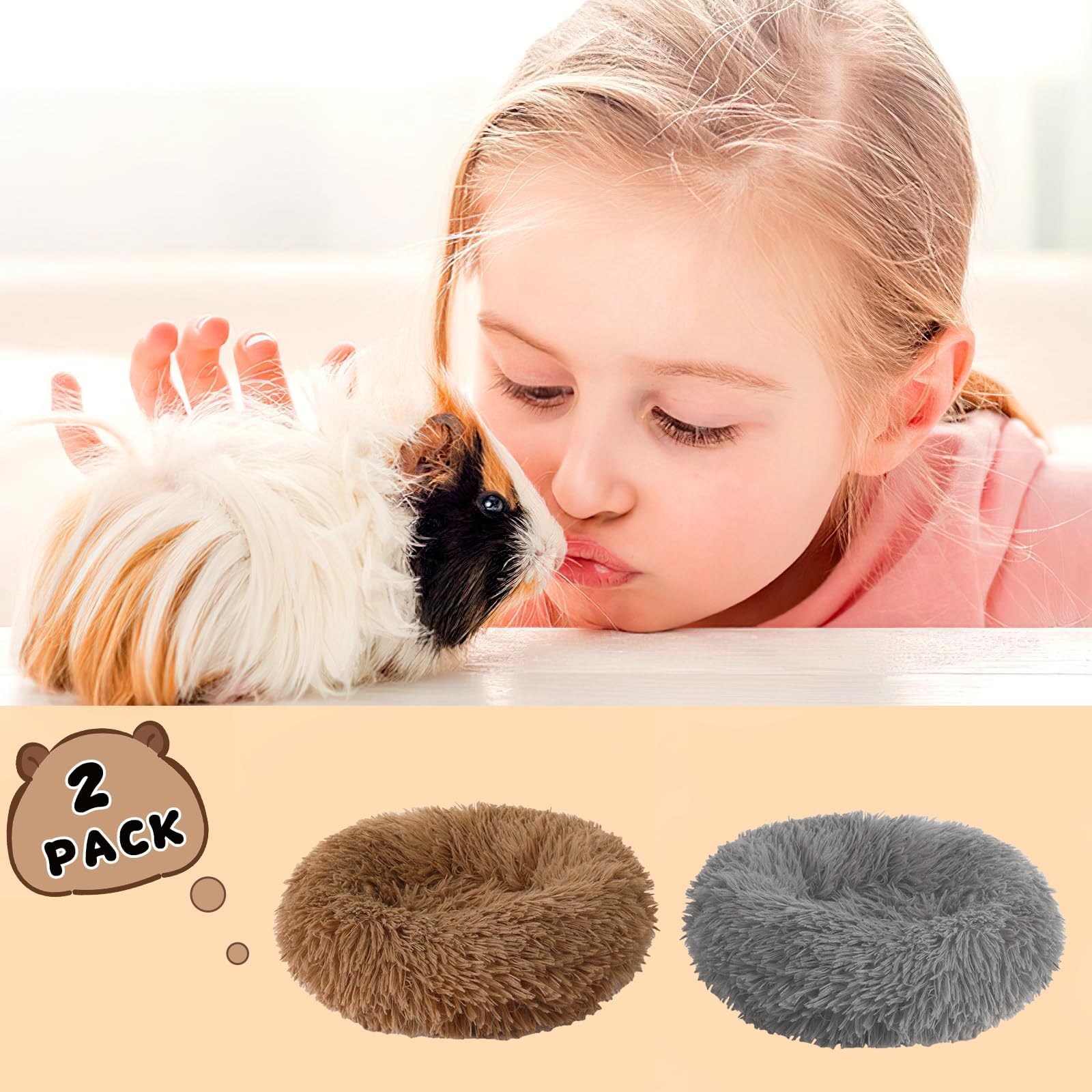 PETKNOWS lit installé dans une cage offrant abri sûr et sommeil tranquille