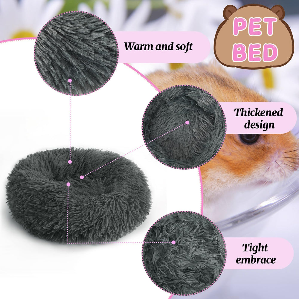 PETKNOWS lit installé en cage rassurant et protecteur pour rongeur