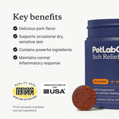 PetLab Co. gros plan du chew, bénéfice appétence et texture tendre