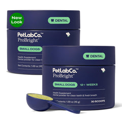 PetLab Co. ProBright packaging avant montrant clarté et confiance