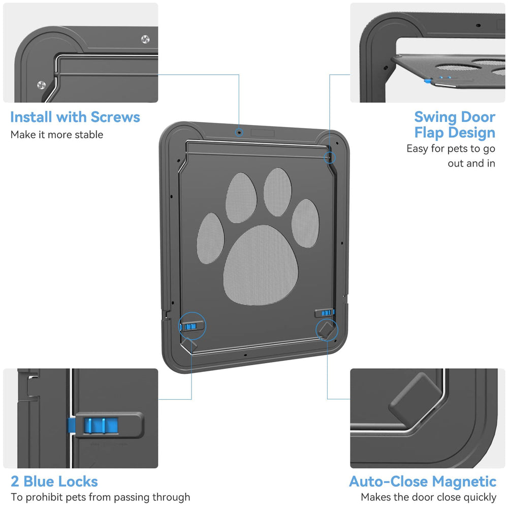 PETLESO comparaison d'échelle avec un chien montrant la taille 12×14 pratique