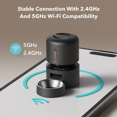 PETLIBRO bol acier inoxydable facile à nettoyer et hygiénique pour animaux