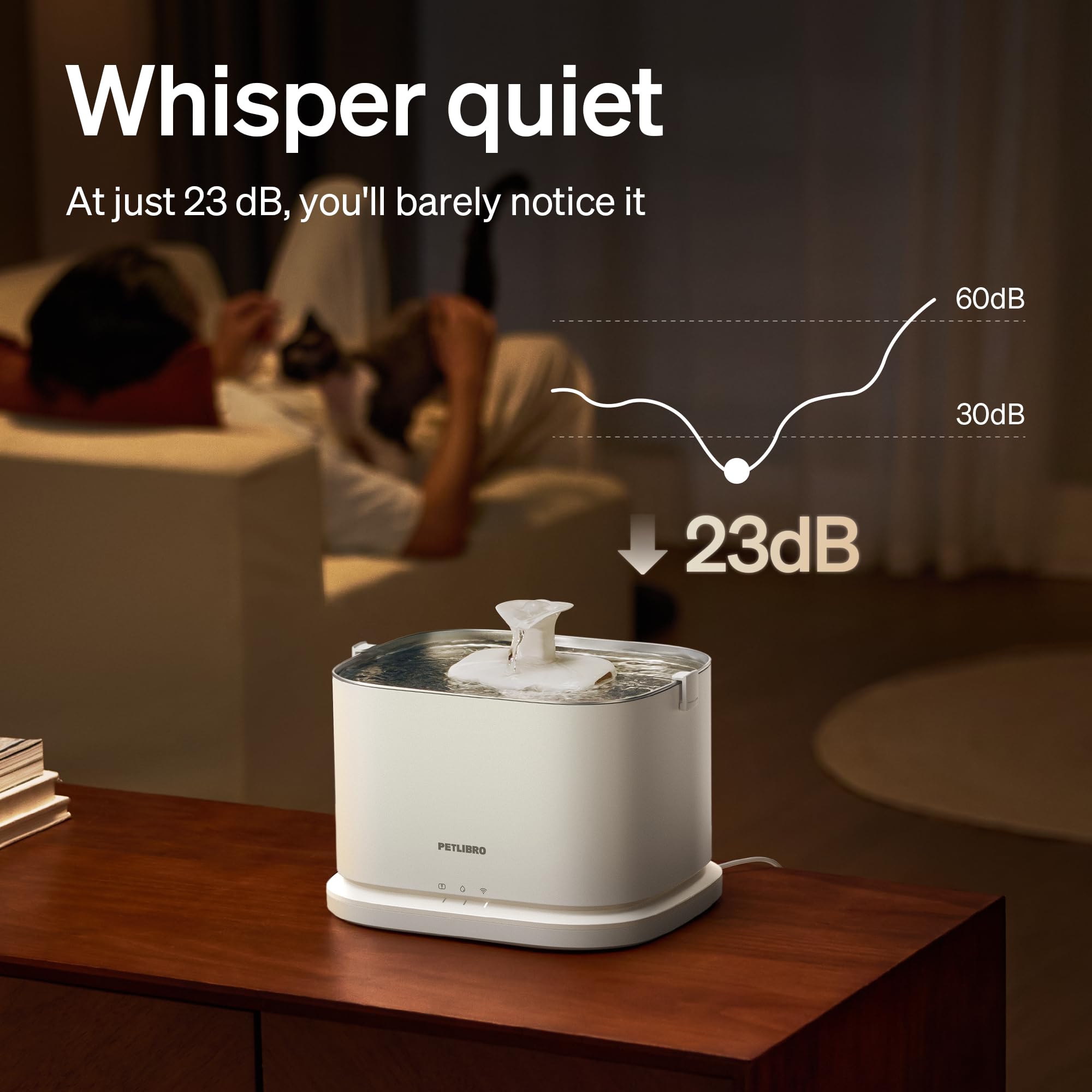 PETLIBRO détail du module Wi‑Fi 5G assurant synchronisation rapide des données