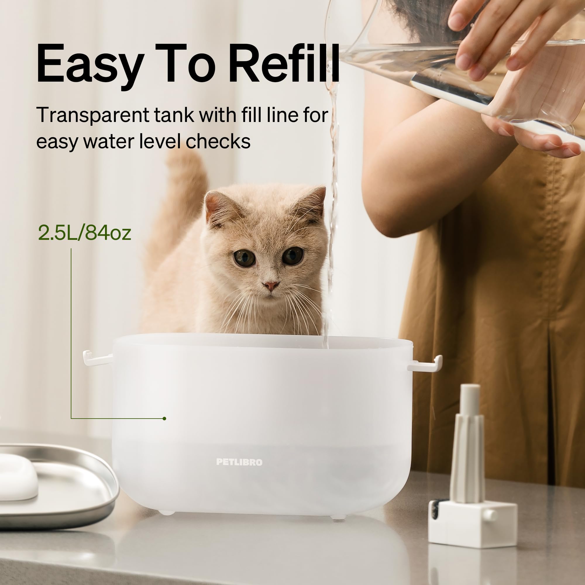 PETLIBRO filtres et accessoires fournis optimisent filtration et qualité