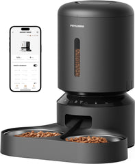 PETLIBRO face avant du distributeur montrant double sortie et design propre