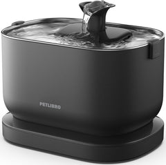 PETLIBRO fontaine face avant montrant design moderne et gain d'espace
